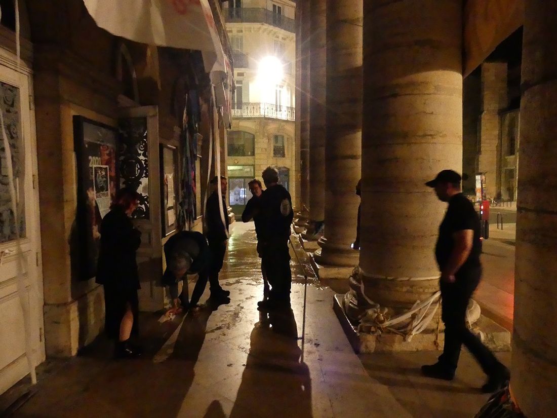 Le collectif qui occupe le grand théâtre de Dijon nous a indiqué avoir été victime d’une attaque 